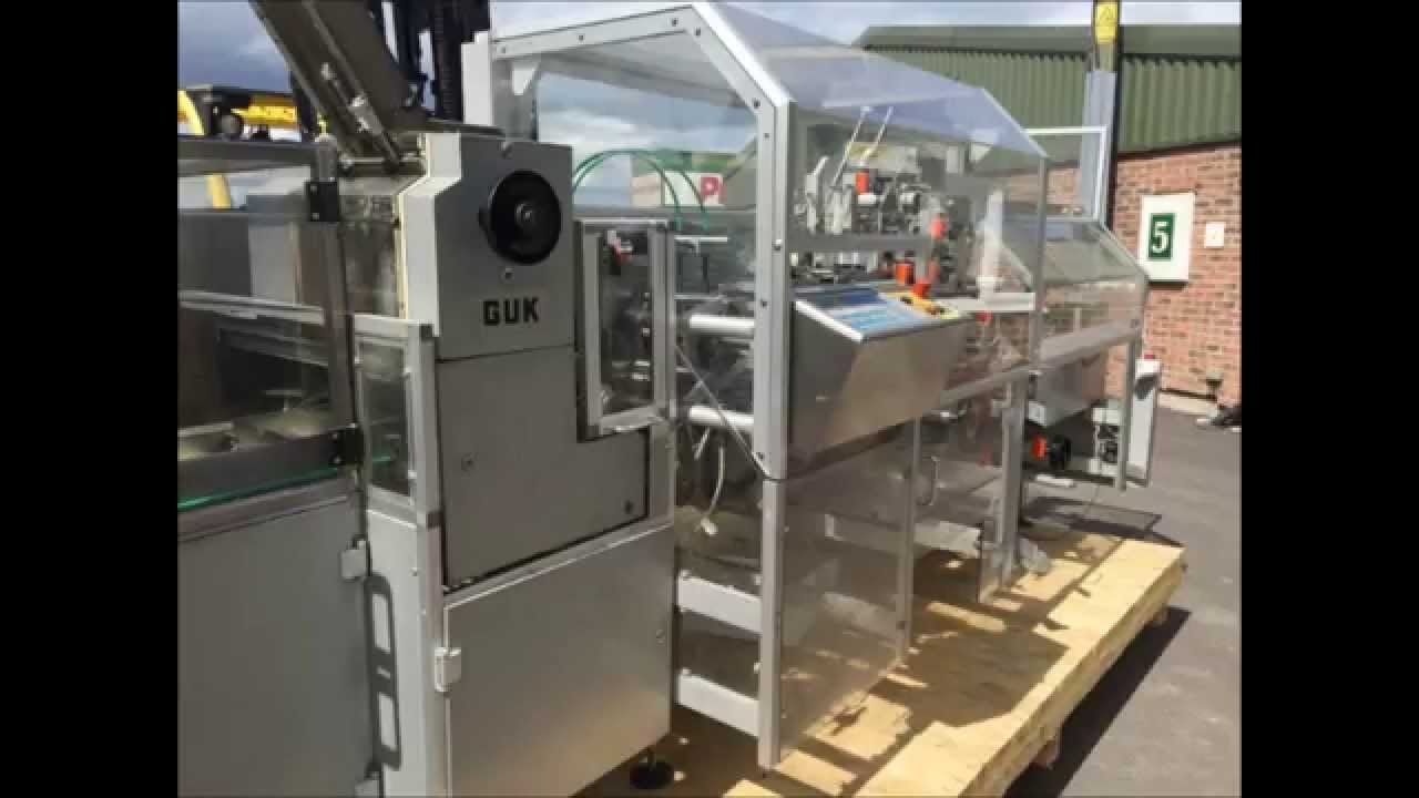 IMA A94 Continuous motion cartoner - YouTube