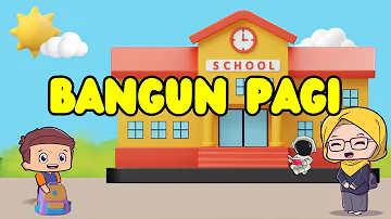 Lagu Kanak-Kanak : Bangun Pagi (Versi COMEL!) | Malay Nursery Rhymes by Little Luth Animation