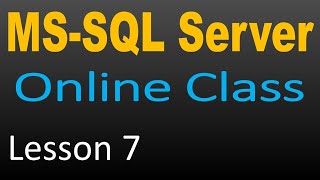 SQL Server Online Class 7 - select statement clauses and select into statement