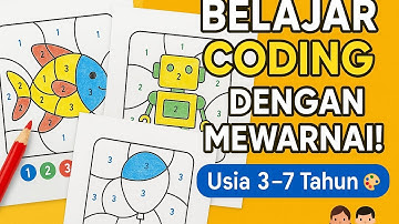 Anak 3–7 Tahun Bisa Belajar Coding? Coba 3 Worksheet Seru Ini! @lembar_ibu