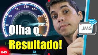 Testando a VELOCIDADE DA MINHA INTERNET Pelo CELULAR