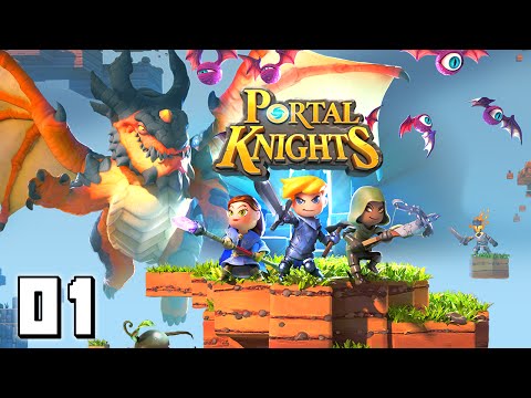 PORTAL KNIGHTS★ #01 - Die Reise beginnt [Deutsch | 60fps | Koop] Lets Play Portal Knights