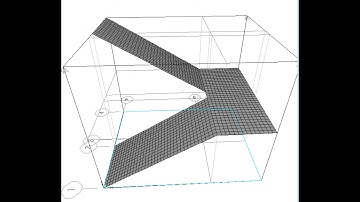 [SAP2000] Hướng dẫn mô hình không gian 3D cầu thang 2 vế