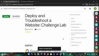 Deploy and Troubleshoot a Website: Challenge Lab | Arcade 2024 #GSP101#arcade#goolgecloud#solution
