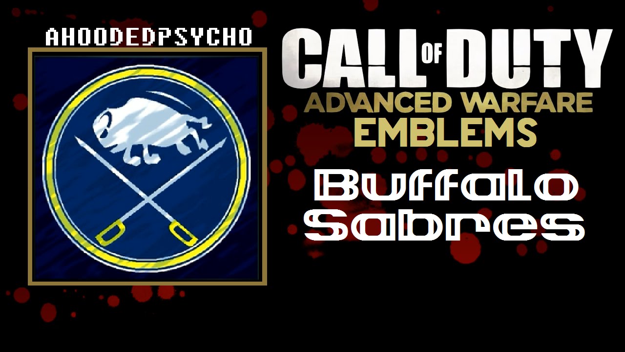 Buffalo Cod Buffalo Sabres NHL Hockey - COD Advanced Warfare Emblem Tutorial (CODAW ...