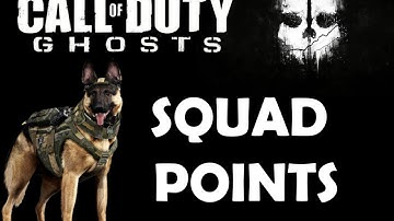 COD GHOSTS: How to MAKE THE MOST SQUAD POINTS (Faster Unlocks)