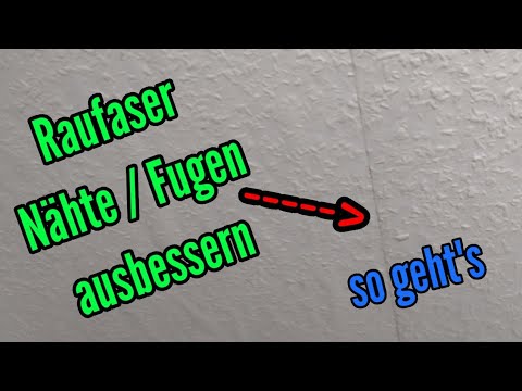 Video: Klebt die Tapete an der Fugenmasse des Dekorateurs?