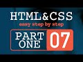 #7 تعلم HTML و CSS خطوة بخطوة  - التحكم بالصور في موقع الانترنت