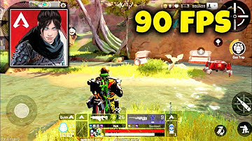 APEX LEGENDS MOBILE ULTRA GRAPHICS 90 FPS | ANDROID GAMEPLAY | APEX MOBILE