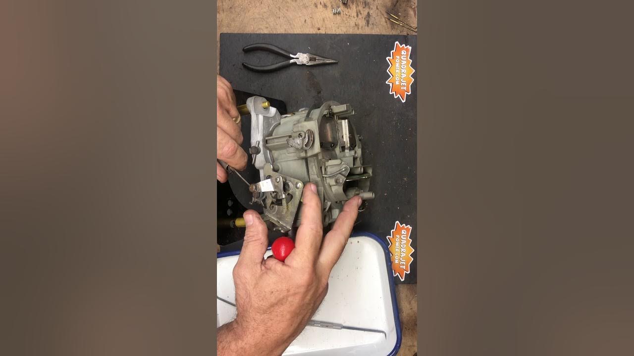 Quadrajet Power Installing divorced choke on the Quadrajet YouTube