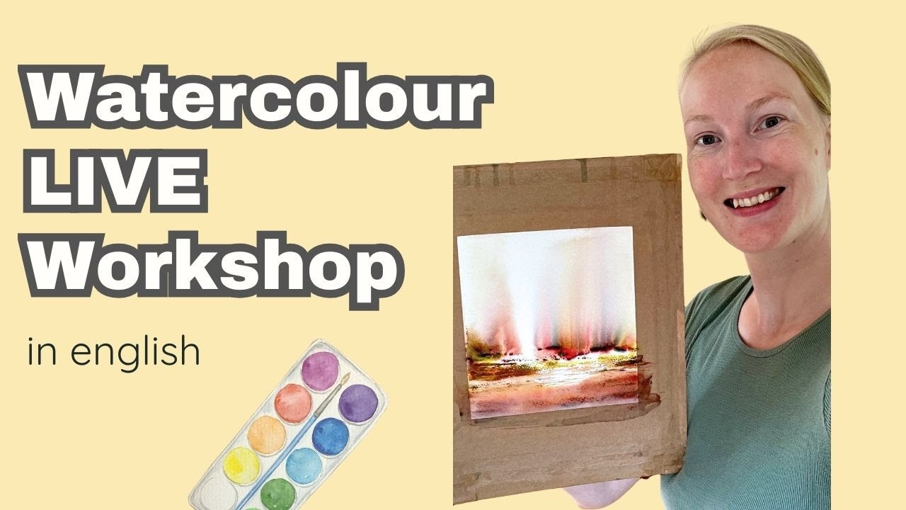 Free painting workshop watercolour painting in english