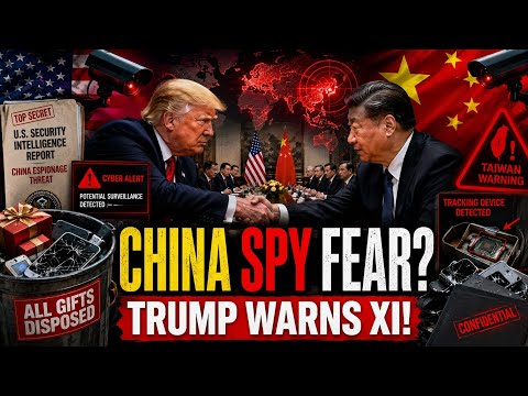 Breaking: Trump-Xi Summit Shocked the World | Spy Fears, Security Clash & Big Truth Exposed!
