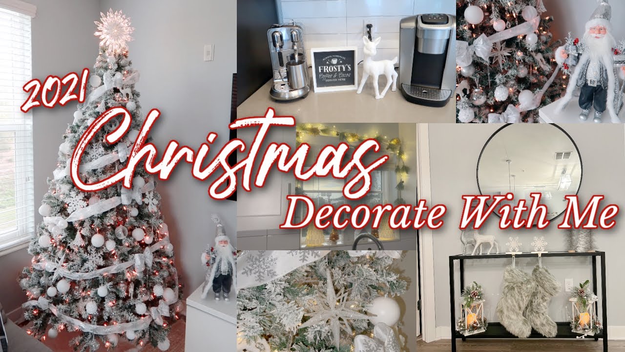 CHRISTMAS DECORATE WITH ME 2021 HOLIDAY DECORATE WITH ME 2021 YouTube