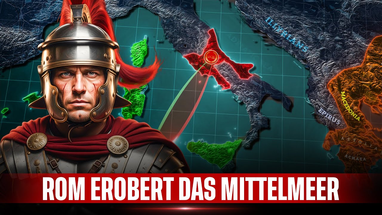 Rom erobert das Mittelmeer! Pyrrhus, Hannibal und die Punischen Kriege | Historische Doku