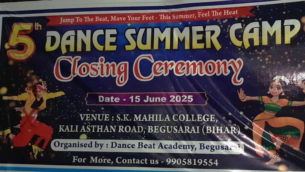 Summer Dance Camp 2025 Closing Ceremony Part 1 - YouTube