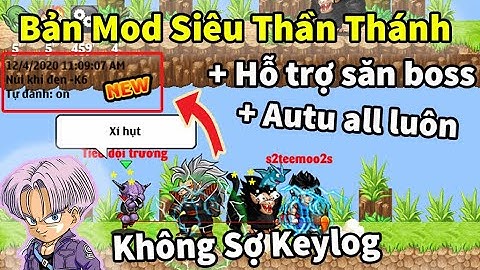 Ngọc Rồng Online - Xuất hiện bản mod hỗ trợ chơi game siêu ngon của anh Kòi Octiiu957 và cách tải