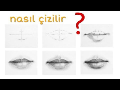 Dudak Çizimi Nasıl Yapılır? (Anlatımlı)