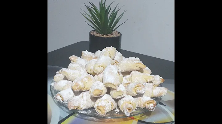 Cornulete cu bors, untura si umplutura de rahat