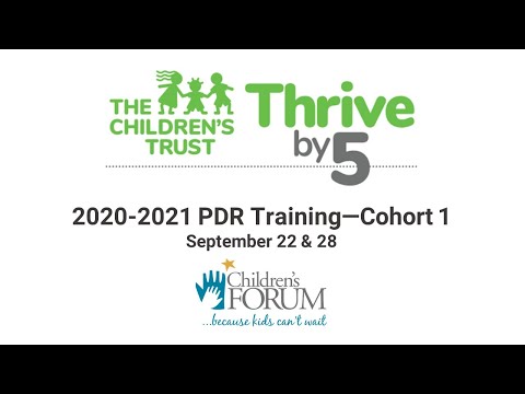 Miami-Dade Thrive by 5 Training