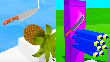 Slice It vs Slice All - Very Satisfying and Relaxing ASMR Slicing Game