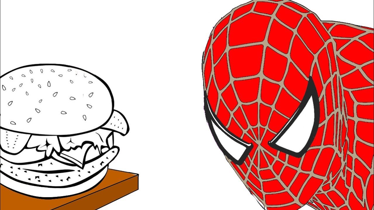 Dibujos Para Colorear Del Hombre Arana 4 Super Heroes Marvel