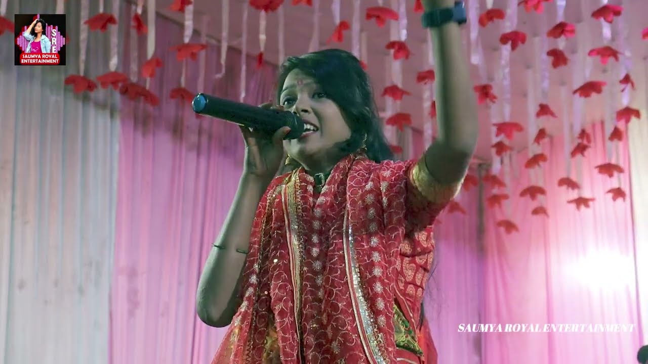 Saumya Singh Superhit Stage Show  Bhakti Song  Saumya Singh Stage Program 2023Maiya ke tan par 