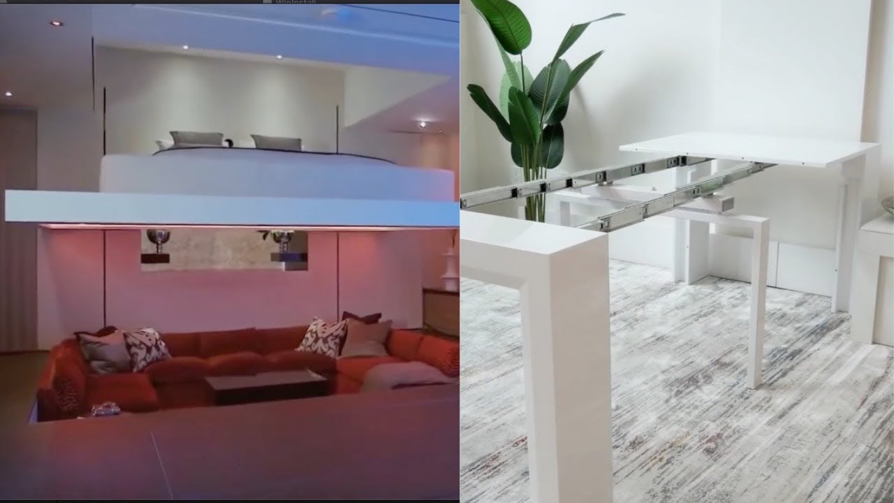 Fantastic Space Saving Ideas Smart Furniture 1 YouTube
