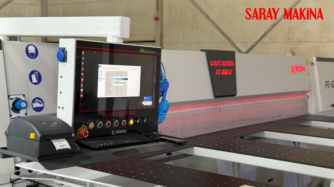 CNC raskrajač Dragon 420-3 - Montaža u Novom Pazaru, april 2025