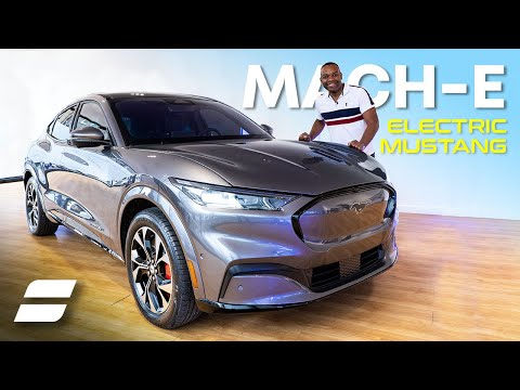 NEW Electric Mustang Mach-E In London: Acceleration Test, Interior & Exterior Review | 4K