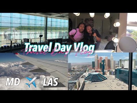 TRAVEL VLOG: TRAVEL ACROSS THE COUNTRY W/ US! MD to Las Vegas NV