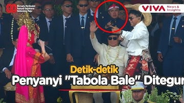 Nekat! Seskab Teddy Tegur Penyanyi "Tabola Bale" Turun Podium