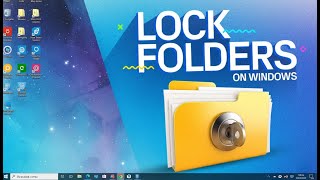 how to lock desktop folder on PC desktop) new computer course 2025 