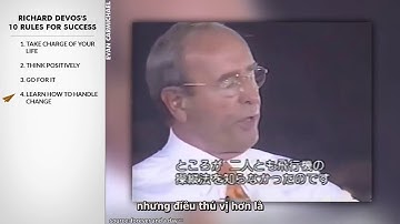 vietsub 10 nguyên tắc vàng của Rich Devos
