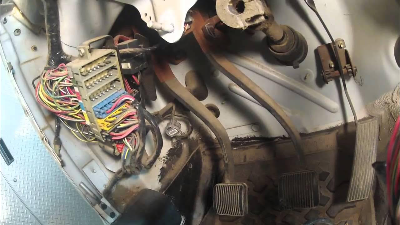Jeep TJ A/C - Heater Core replacement - YouTube
