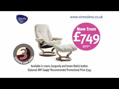 Macdonald Furniture Galleries Stressless Diplomat Promotion