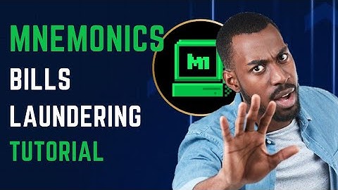 Mnemonics laundering tutorial