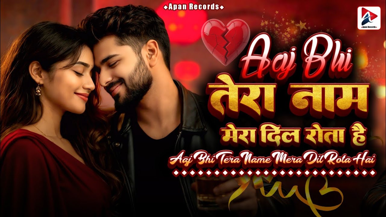Aaj Bhi Tera Name Mera Dil Rota Hai 🥀💔🥺 | heart touching sad Song 2026 | News Song | Apan Records