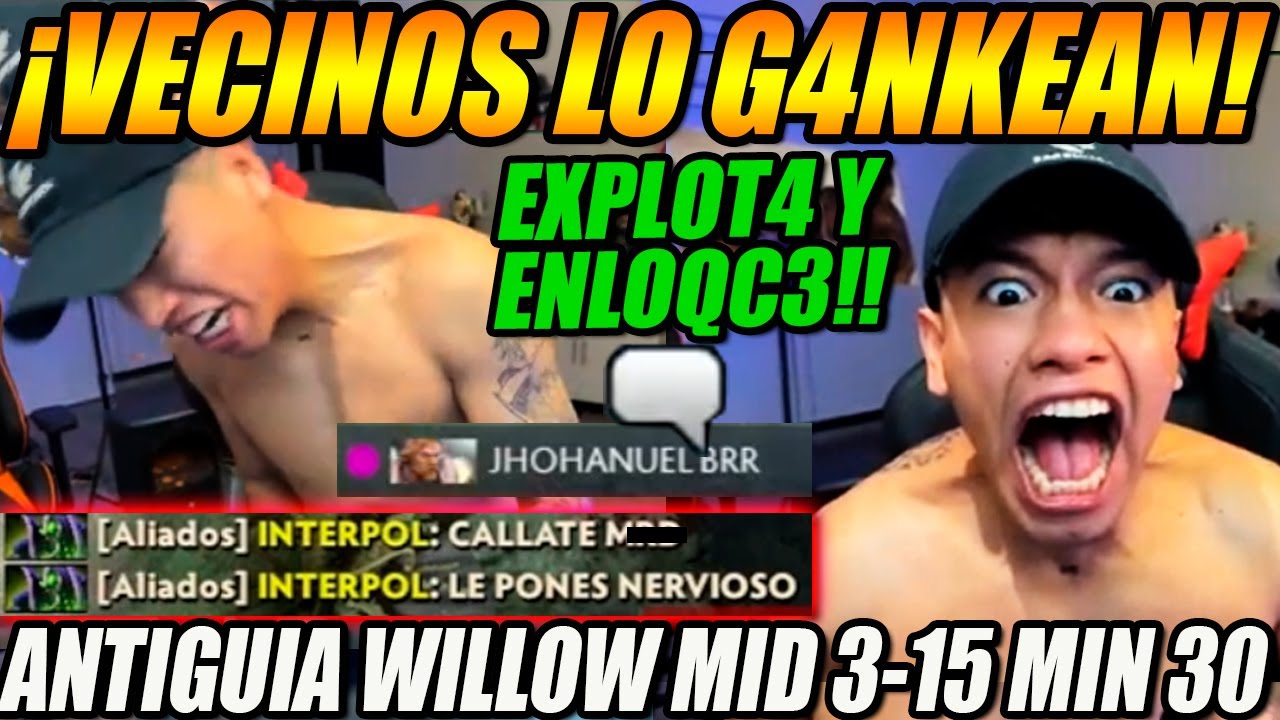 VECINOS asados con BUTI le tocan TIMBRE x GRITOS en madrugada😱| enloqc3 y explot4 x GUIA willow mid🤣
