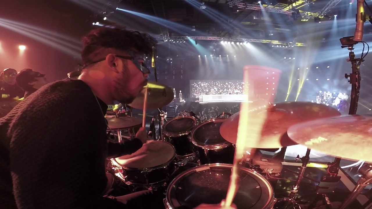 Back at one - ทอม Room39 Ft. เป๊ก ผลิตโชค | THE MASK SINGER [Drum Cam] #WASINBEW