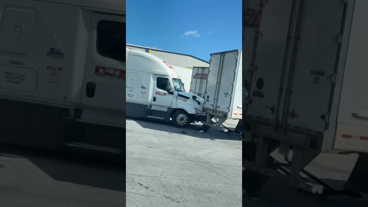 Road Rage at a Truck Stop… This Ended BAD 😳🚛 #trucking