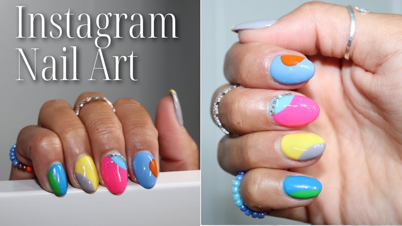 Instagram Nail Art Tutorial - YouTube