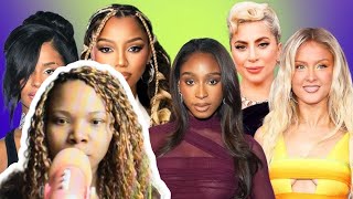 Chloe Bailey SNAPS! Lady GAGA got mad at Normani & Zara Larsson TYLA A Pop  | FLO, Ravyn|reaction