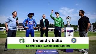 Ireland vs India 1st T20I, 2026 Match Highlights | Ireland Won by 34 runs