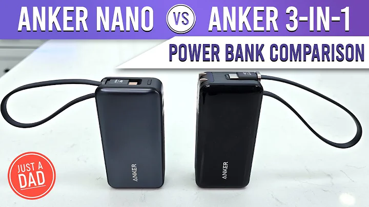 Anker 3-in-1 vs Anker Nano Power Bank COMPARISON