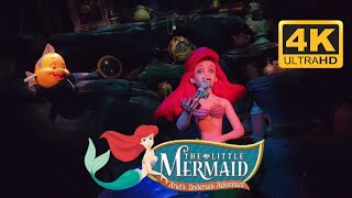 Ariel's Undersea Adventure Full Experience on-ride POV 4K Video Little Mermaid at the Magic Kingdom