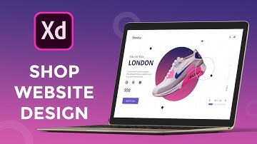 Shop Website Design In Adobe Xd