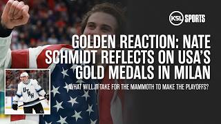 GOLDEN REACTION: Nate Schmidt Reflects on USA Hockey's Gold Medals in Milan