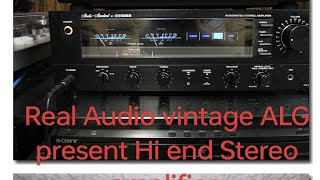 FISHER studio standard CA 880 melodious Sound integrated amplifier with Victor JT V22 Tuner VU METER