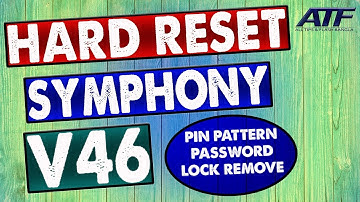 SYMPHONY V46 HARD RESET