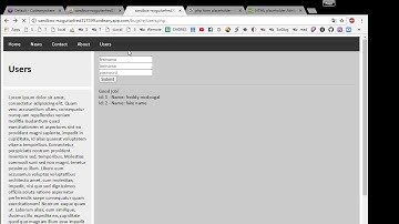 Codeanywhere Tutorials :: user_create.php